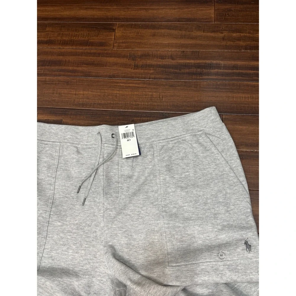 Polo Ralph Lauren Mens 3XLT Gray Fleece Sweatpants Joggers NWT